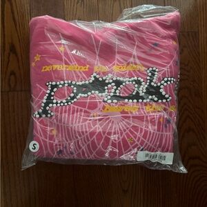 Pink Sp5der Hoodie